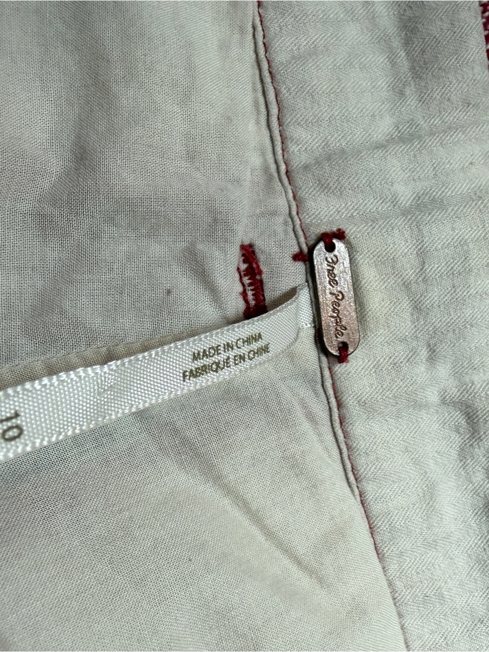 Free people Men's Pink Wool-Blend Trousers - Picture 4 of 4